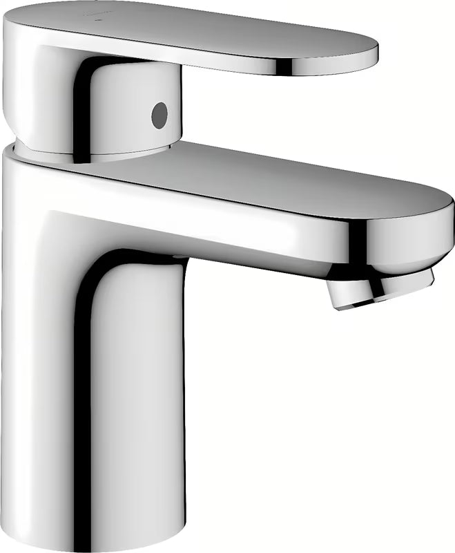 Chromuotas praustuvo svirtinis maišytuvas hansgrohe Vernis Blend 70 su praustuvo dugno vožtuvas ir su trauke