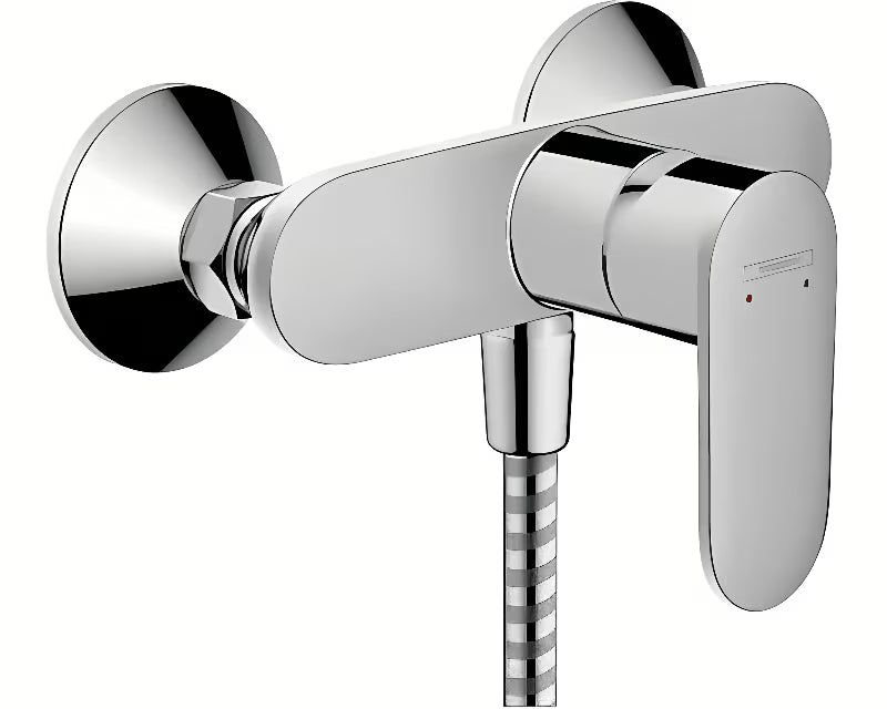 Hansgrohe Vernis Blend dušo svirtinis maišytuvas sieninis, chromo spalvos