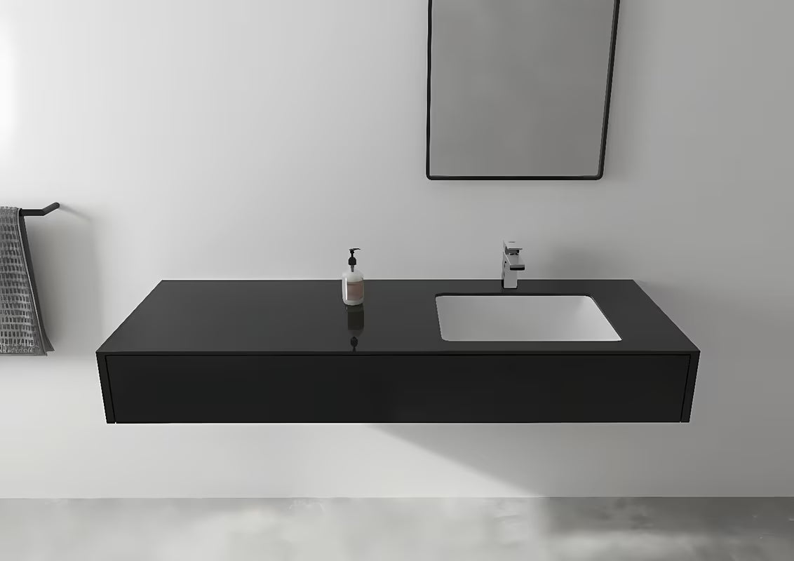 Chromuotas praustuvo svirtinis maišytuvas Hansgrohe Vernis Shape 100 su praustuvo dugno vožtuvas su traukute