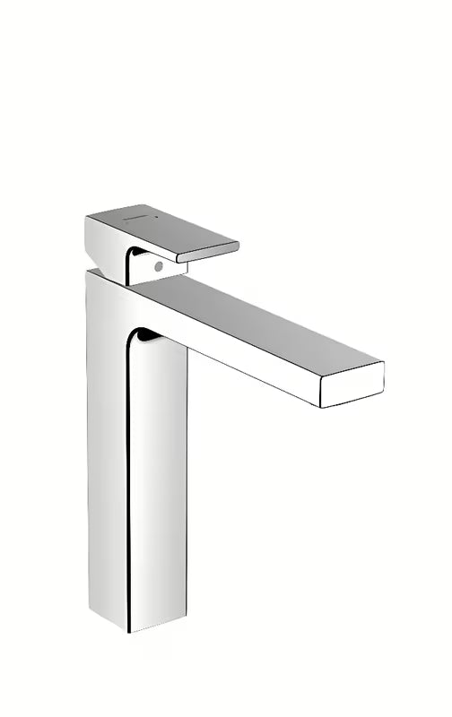 Aukšta svirtinis praustuvo maišytuvas hansgrohe Vernis Shape 190 chromo spalvos