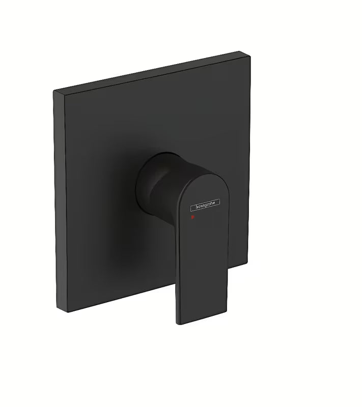 Potinkinė dušo maišytuvas Hansgrohe Vernis Shape matinės juodos spalvos, su svirtiniu valdymu