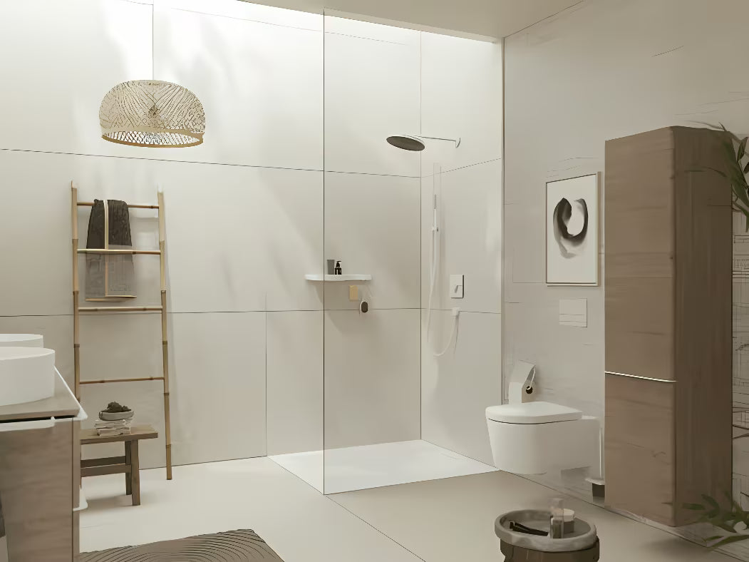 Laikiklis Hansgrohe wallstoris matinės baltos spalvos, pro montavimas klijuojant arba prisukant
