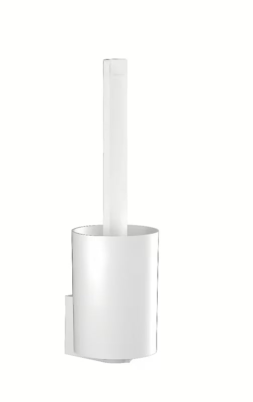 Hansgrohe wallstoris WC šepetys su laikikliu matinės baltos spalvos pro montavimas klijuojant arba varžtais