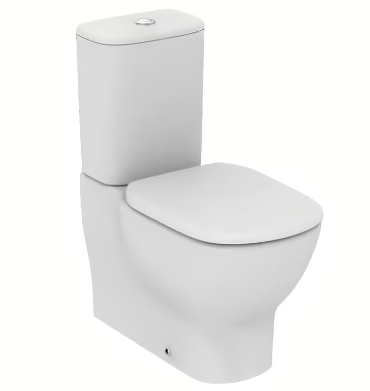 PASTATOMAS klozetas Ideal Standard Tesi baltos spalvos su AquaBlade technologija ir sėdyne softclose.