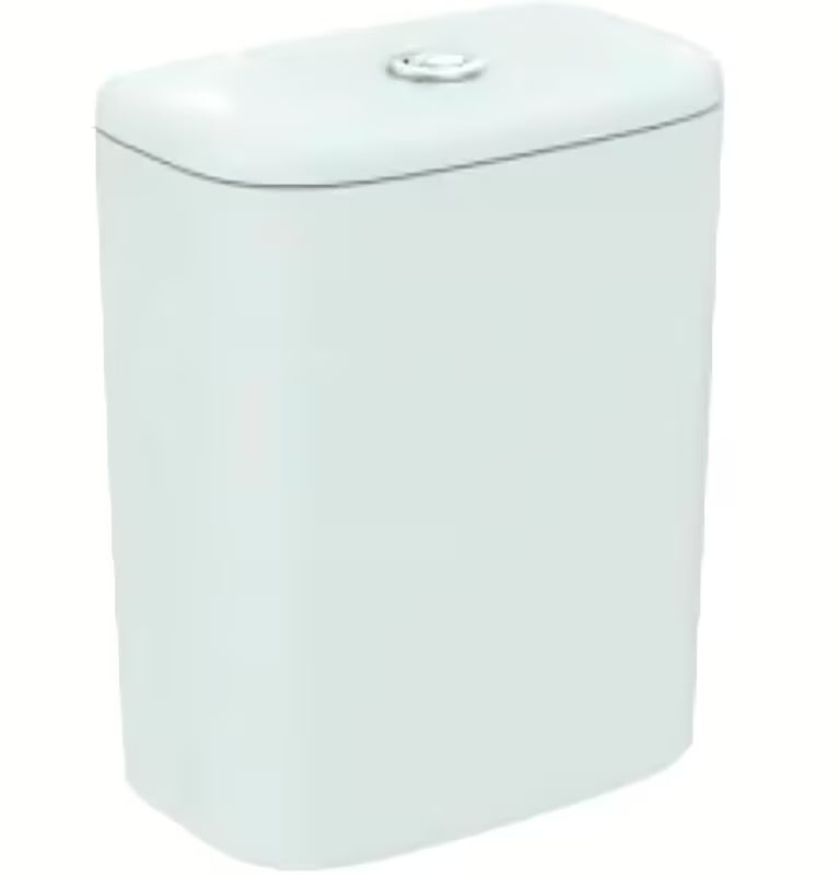 Baltas keraminis nuleidimo bakelis Ideal Standard Tesi pro PASTATOMAS klozetas su dvigubu DualFlush nuleidimu