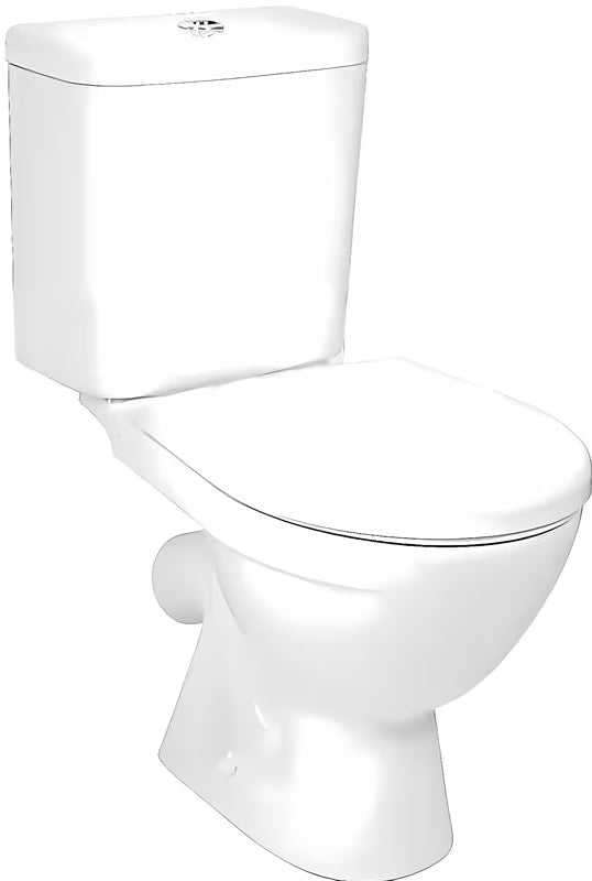 Jika Lyra Plus PASTATOMAS klozetas baltos spalvos, su giliu nuplovimu ir DualFlush bakeliu