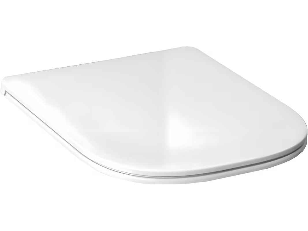 Balta KLOZETO dangtis Jika Pure iš duroplasto su softclose, antibakterine danga ir SLIM dizainu