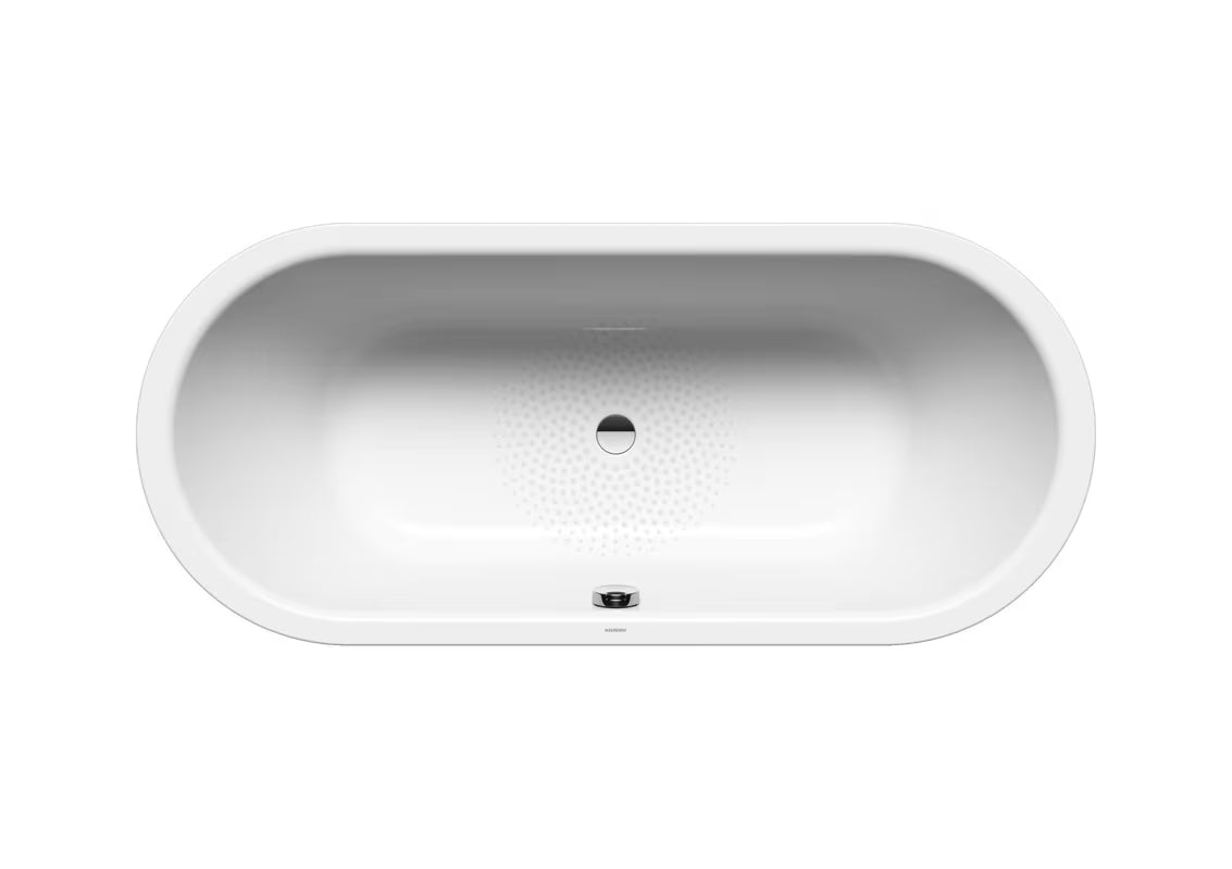 Ovali vonia Kaldewei Classic Duo Oval 170 x 70 cm iš emaliuoto plieno su Kaldewei Antislip paviršiumi.