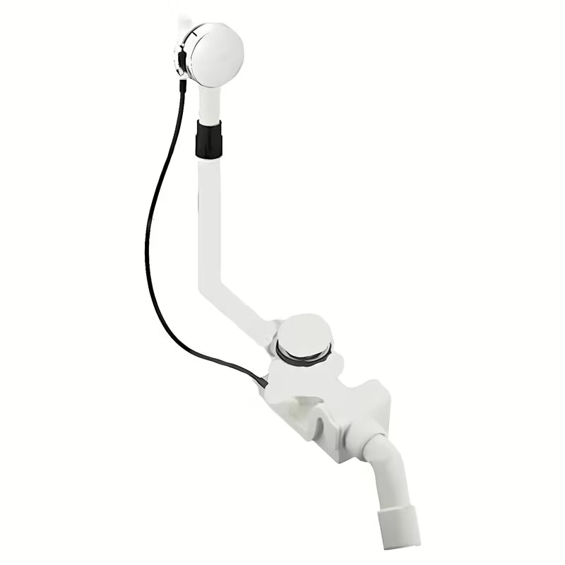 Kaldewei Comfort-Level automatinis sifonas voniai chromo spalvos, pailgintas nutekėjimo ir perpildymo komplektas 725 mm.