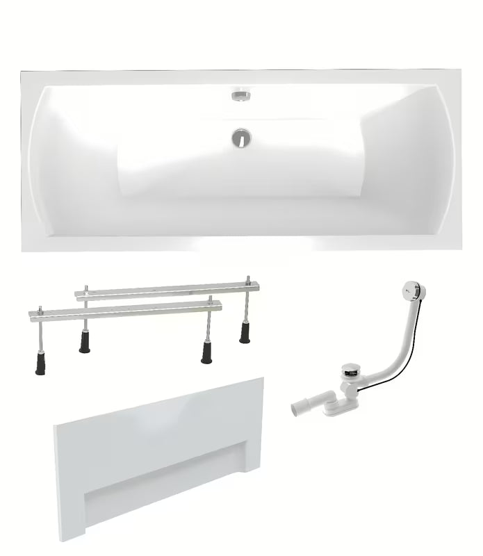 Laguna Cube Way Plus stačiakampė akrilinė vonia 160 x 70 cm pro, kairinė ir dešininė orientacija