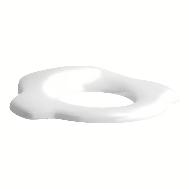 Balta vaikiška KLOZETO dangtis Laufen Florakids iš duroplasto su softclose ir EasyLock