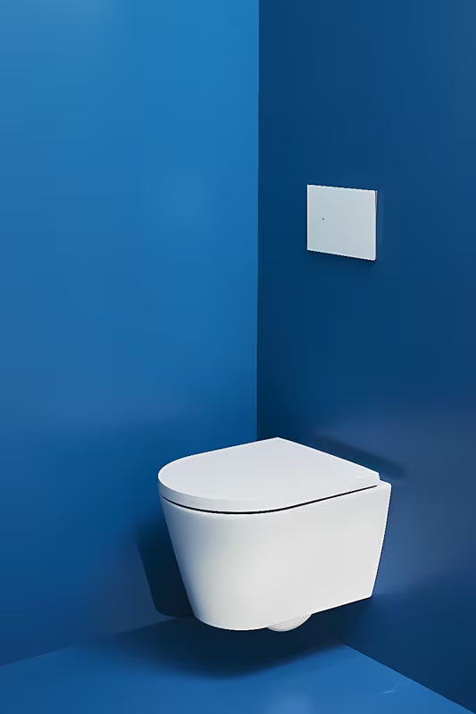 Balta KLOZETO dangtis Laufen Kartell iš duroplasto su tyliu uždarymu softclose ir nuimama konstrukcija.