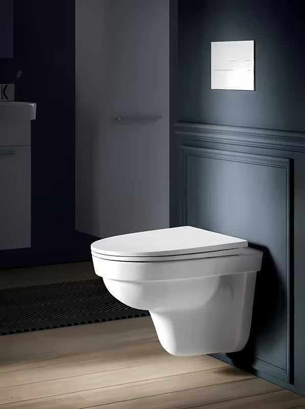 Balta KLOZETO dangtis Laufen Pro Nordic iš duroplasto su softclose pro tyliam ir sklandžiam užsidarymui.