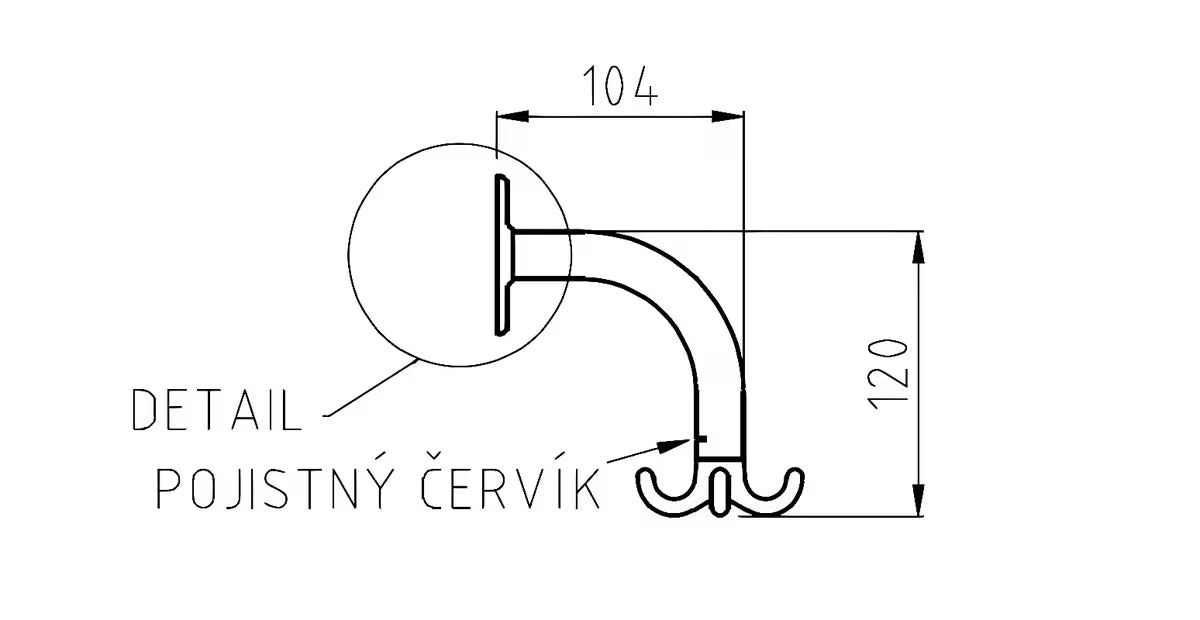 Elegantiškas chromuotas keturgubas kabliukas vonios kambariui, skirtas rankšluosčiams, vonios rankšluosčiams ir chalatui.