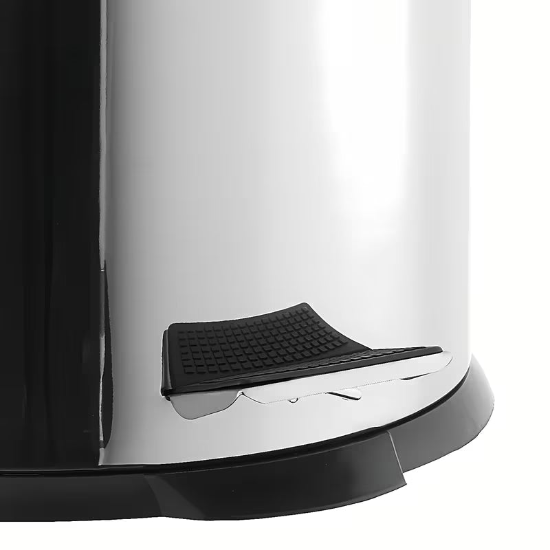 Chromo spalvos šiukšliųdėžė Multi su softclose technologija ir išimamu vidiniu kibiru, talpa 20 l.