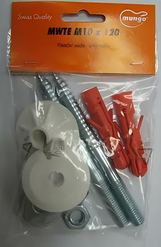 praustuvai tvirtinimo rinkinys kaip montavimo paketas pro praustuvai arba spintelės su praustuvu montavimui.