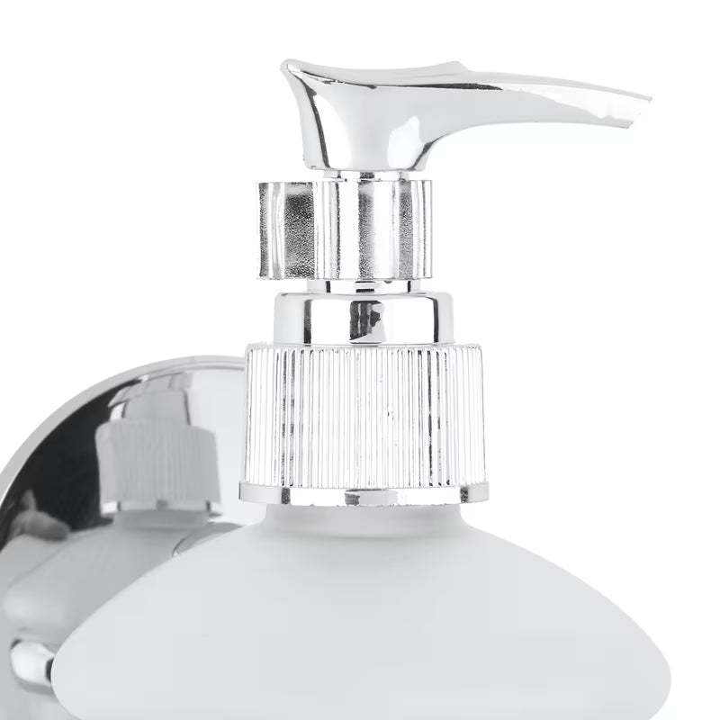 Elegantiškas skysto muilo dozatorius Multi Simple, chrome pro kasdieniam naudojimui vonios kambaryje.