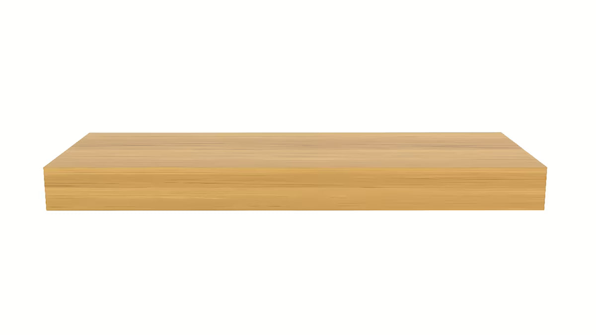 Praustuvo stalviršis Naturel Dolce 80x50x8 cm, medaus ąžuolo dekoro, matiniu paviršiumi