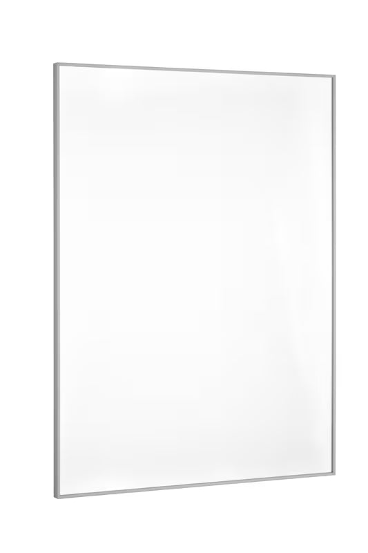 Stačiakampis sieninis veidrodis Naturel 55x85 cm aliuminio rėme