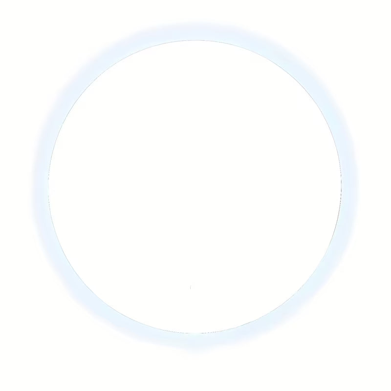 Apvalus LED veidrodis Naturel Project 80x80 cm su apsaugine nuo rasojimo plėvele ir IP44 apsaugos klase