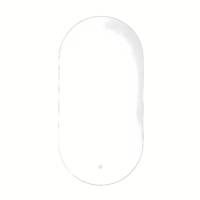 Ovalus LED veidrodis Naturel Project 60x120 cm su jutikliu su apsauga nuo rasojimo