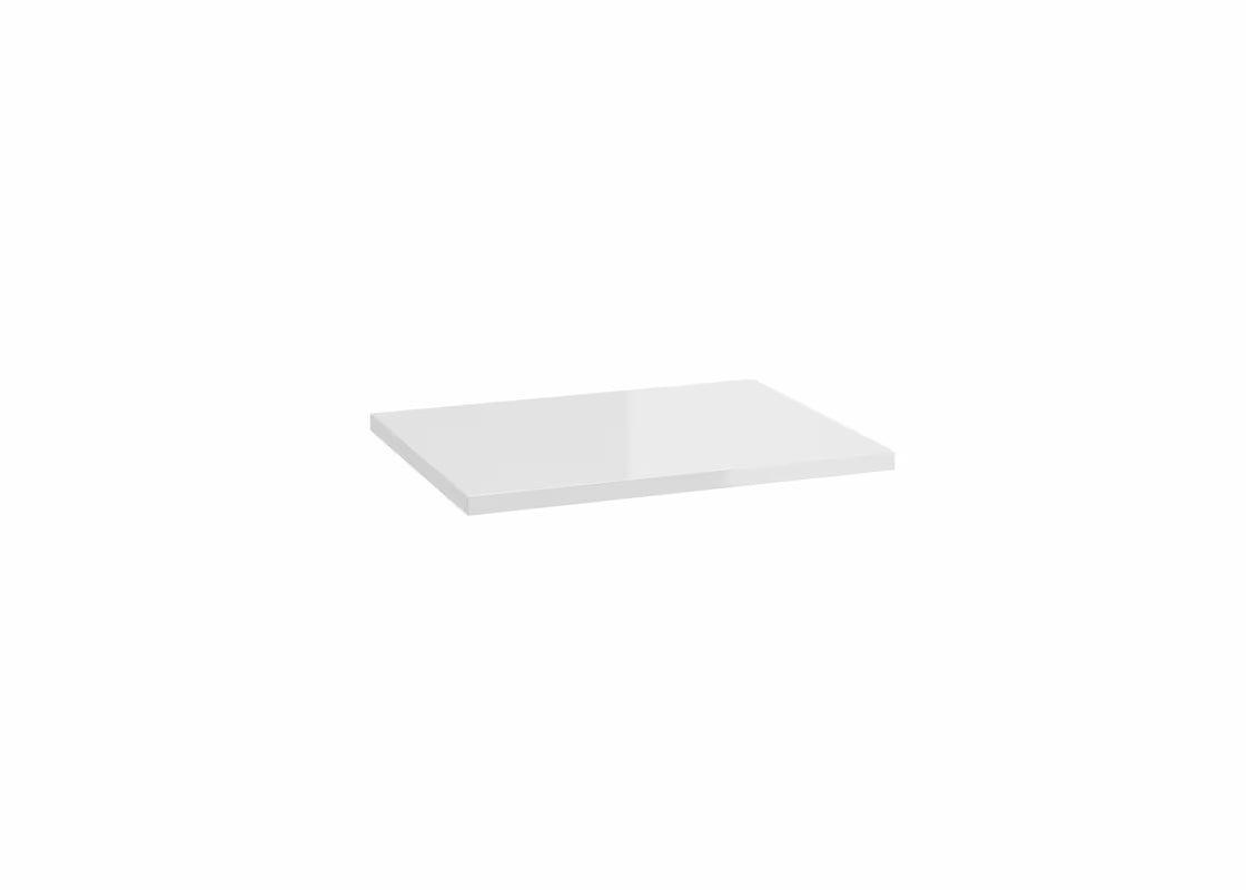Balta laminato viršutinė plokštė Naturel Stilla pro vonios kambario baldai