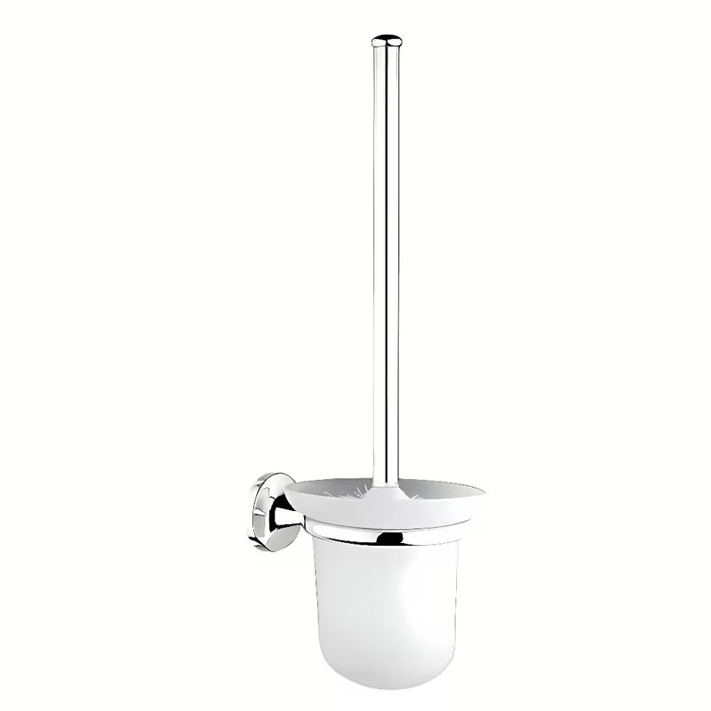 Nimco Monolit WC šepetys chromo spalvos su matinio stiklo indu