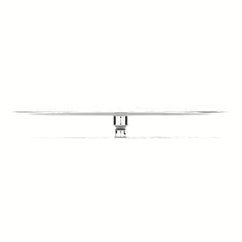 Žalvarinė viršutinis dušas Optima Chrome, apvalaus dizaino, 40 cm skersmens.