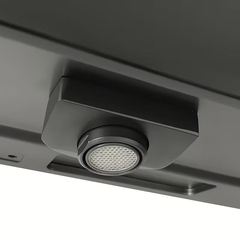 Dušo sistema Rav Slezak metal grey su viršutiniu dušu ⌀ 300 mm ir 3 padėčių rankiniu dušu