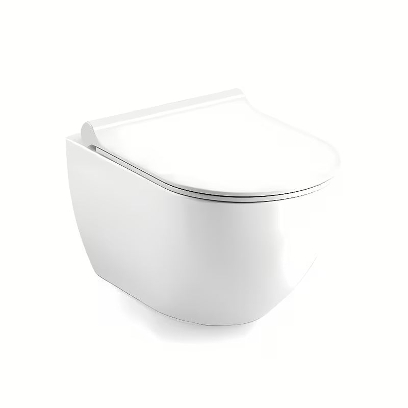 Balta itin plona KLOZETO dangtis Ravak Chrome Uni Chrome Slim su lėto uždarymo mechanizmu softclose