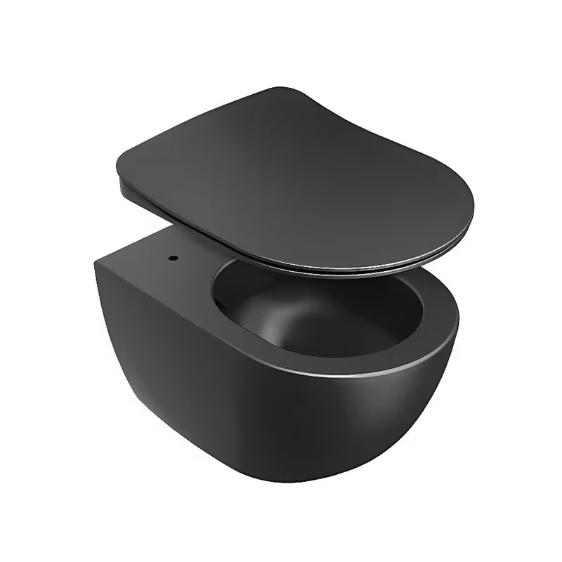 Juodas KLOZETO dangtis Ravak Uni Chrome Flat iš duroplasto su softclose ir EasyLock