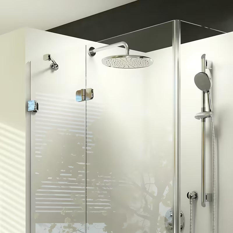 Skaidrus stiklas/stiklas sandariklis pro dušo kabinos ir durims Ravak Brilliant ir GlassLine pro 8 mm stiklui.