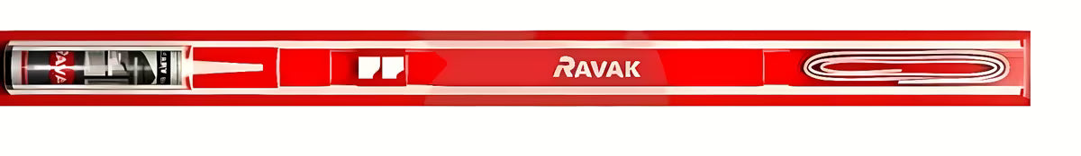 Montavimo komplektas Ravak 10° baltos spalvos pro montavimui ir sandarinimui dušo padėklai į kampą