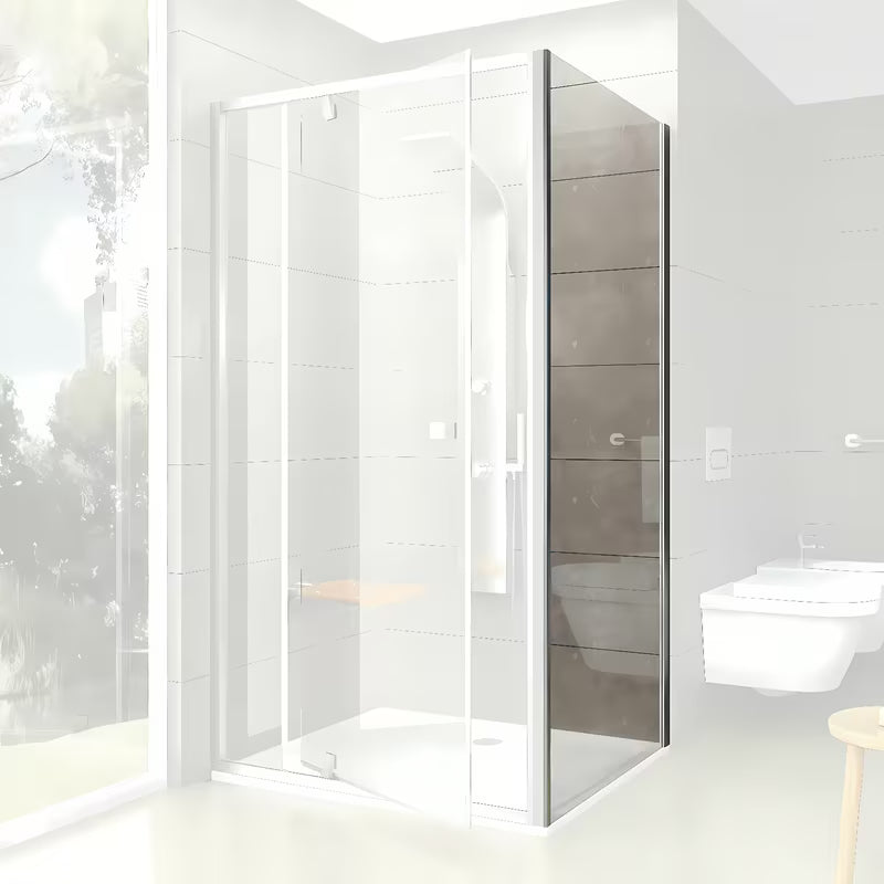 Šoninė sienelė Ravak Pivot 90 cm, matinio chromo, su skaidriu grūdintu stiklu