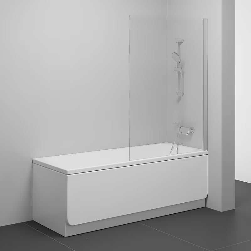 Stacionari vonios sienelė Ravak Pivot 80 cm, satin apdailos, su skaidriu grūdintu stiklu
