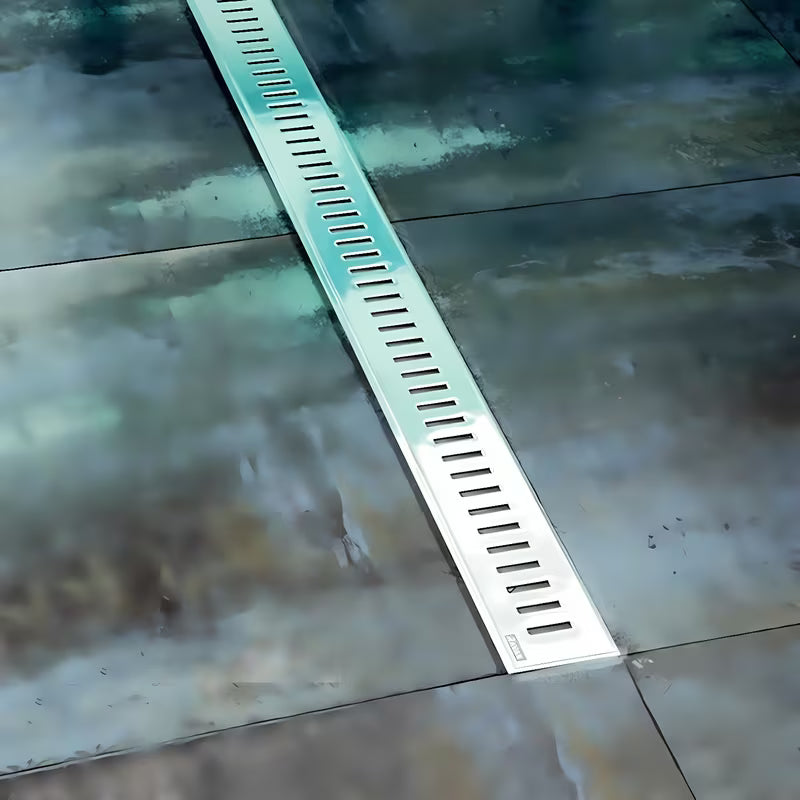 Dušo latakas Ravak Zebra 75 cm su blizgiomis nerūdijančio plieno grotelėmis