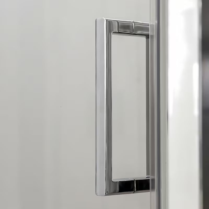 Roth Ambient Line slankiojančios dušo durys nišai 150 cm, blizgaus chromo spalvos, su skaidriu stiklu