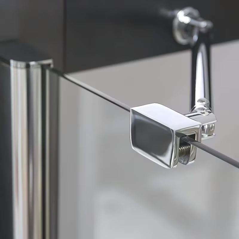 Roth Tower Line dušo durų šoninė sienelė 90 cm, blizgus chromas, skaidrus stiklas