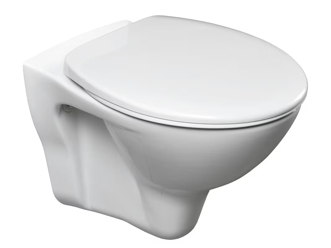 Pakabinami WC komplektas S-line Pro su moduliu Geberit Duofix, mygtuku Delta 20 ir sėdyne