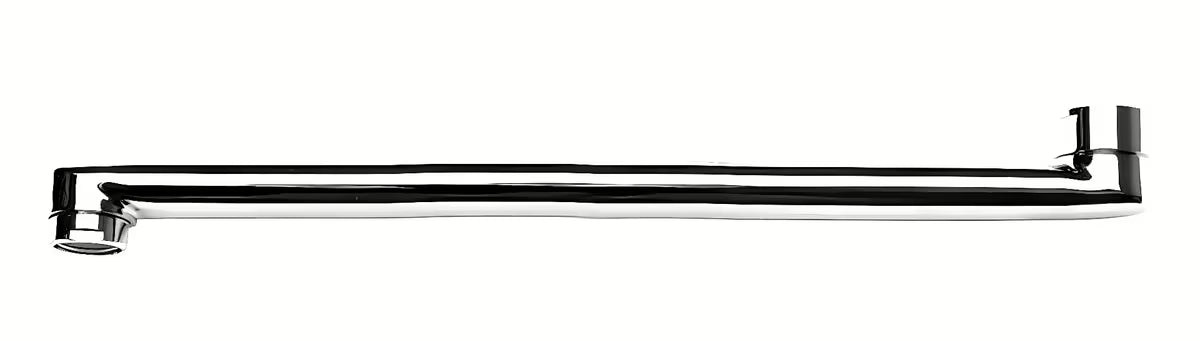 Chromuotas maišytuvo laikiklis S-Line, 30 cm ilgio