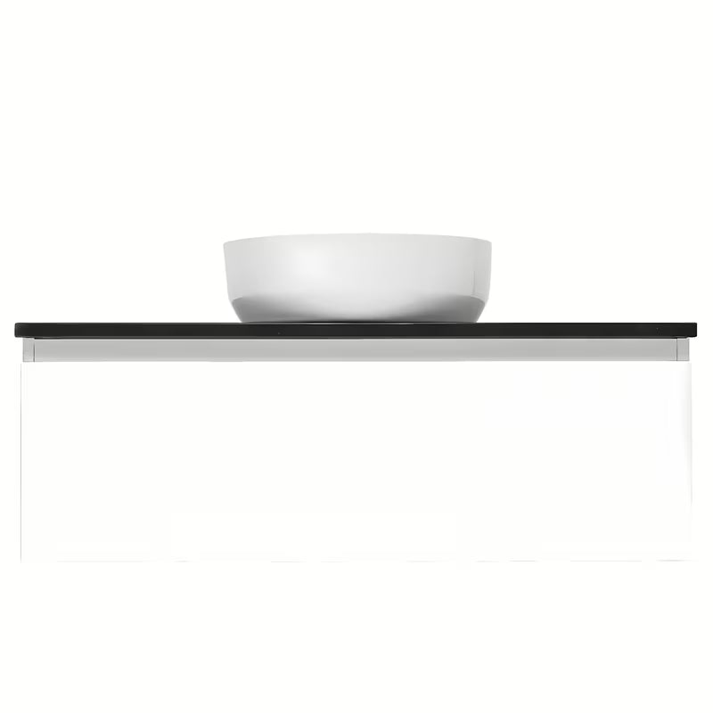 Pakabinama vonios spintelė SAT B-Way 1 su uždengimo plokšte baltos spalvos, 99x45x30 cm