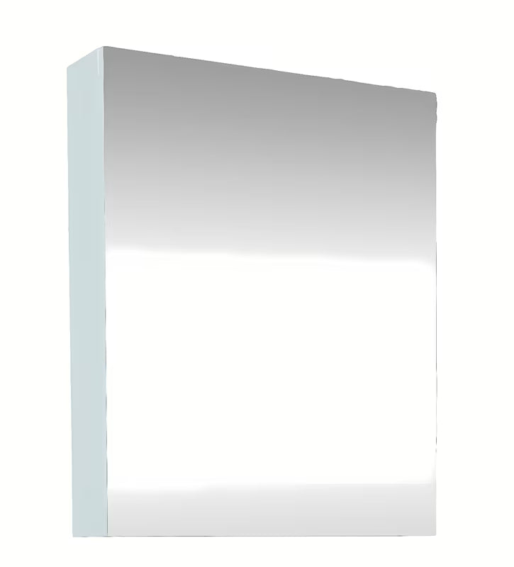 Balta veidrodinė spintelė SAT B-Way 60x75 cm, skirta vonios kambariui