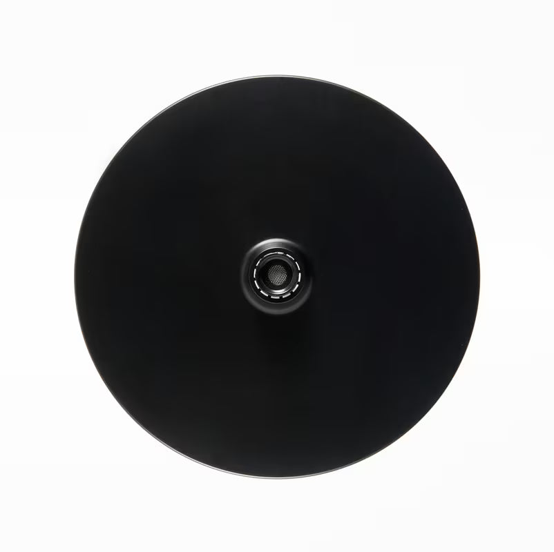 Viršutinis dušas SAT B-Way juodos matinės spalvos, 25,4 cm skersmens