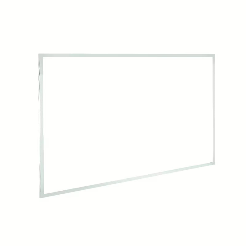 Baltas stačiakampis LED veidrodis SAT Feel 60x100 cm su jutikliu su trijų šviesos spalvų pasirinkimu.