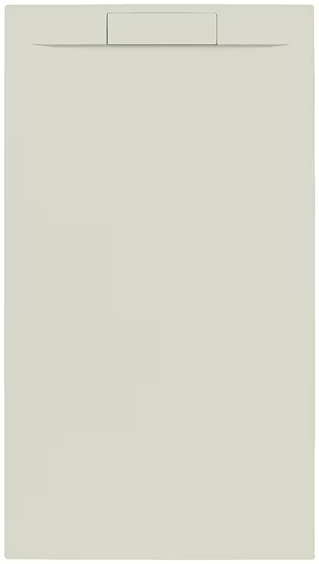 Stačiakampis dušo padėklas SAT Fusion 160x90 cm iš lieto marmuro, spalva – beige
