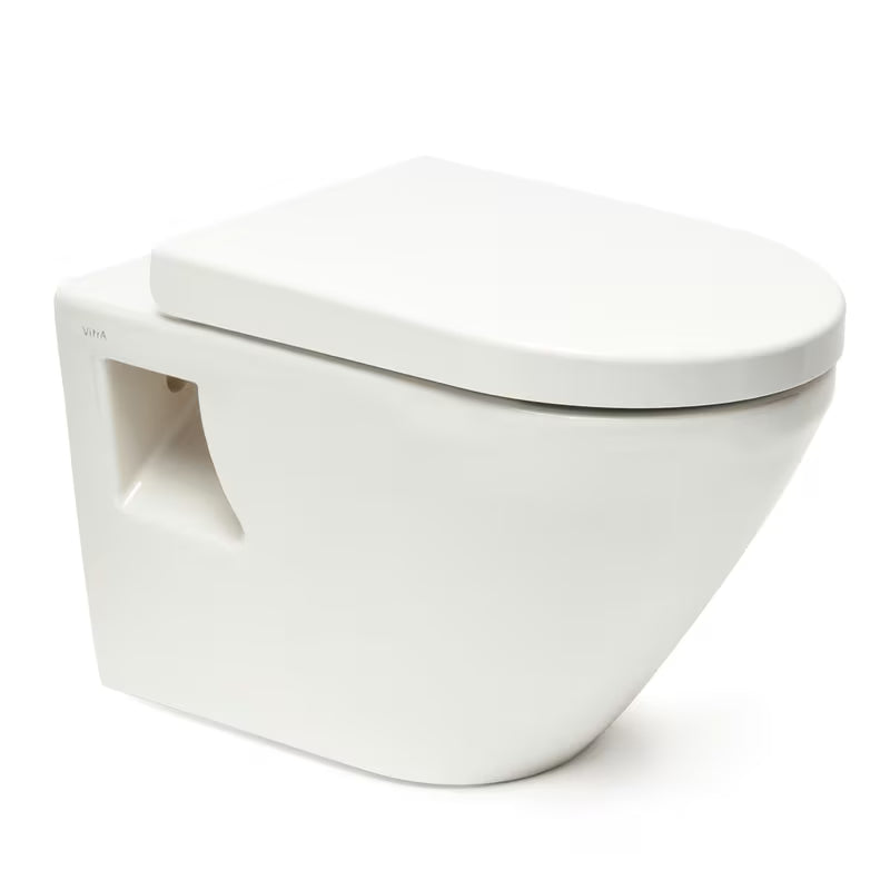 Pakabinami WC komplektas vitra Integra su paslėptu bakeliu SAT pro moderniam vonios kambariui ir lengvai priežiūrai.