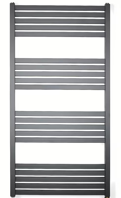 Kombinuotas rankšluosčių džiovintuvas SAT Kh 120x60 cm, juodos matinės spalvos, su šoniniu prijungimu.