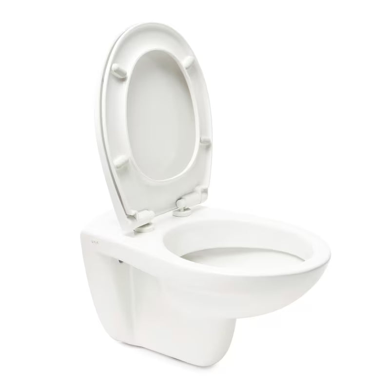 Pakabinami WC komplektas vitra Normus pro potinkiniam montavimui su balta keramika ir sėdyne softclose