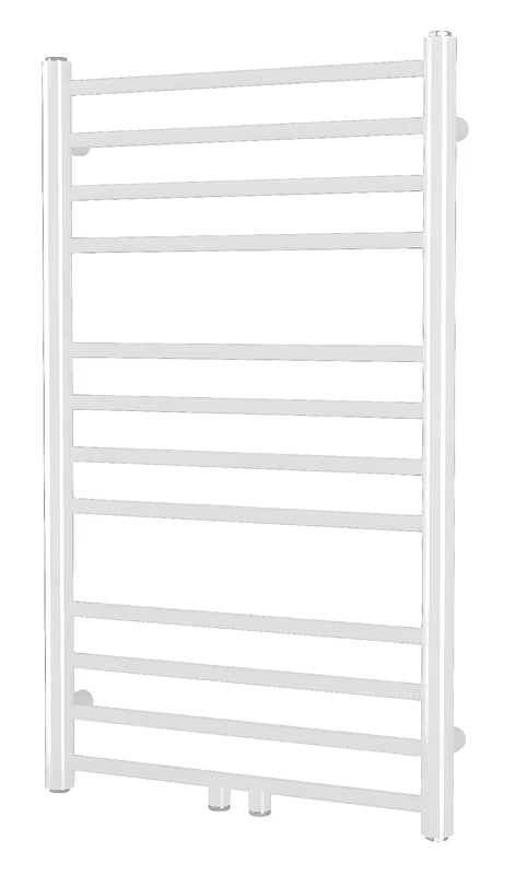 Baltas kombinuotas rankšluosčių džiovintuvas SAT Paul 50x84 cm su centriniu prijungimu