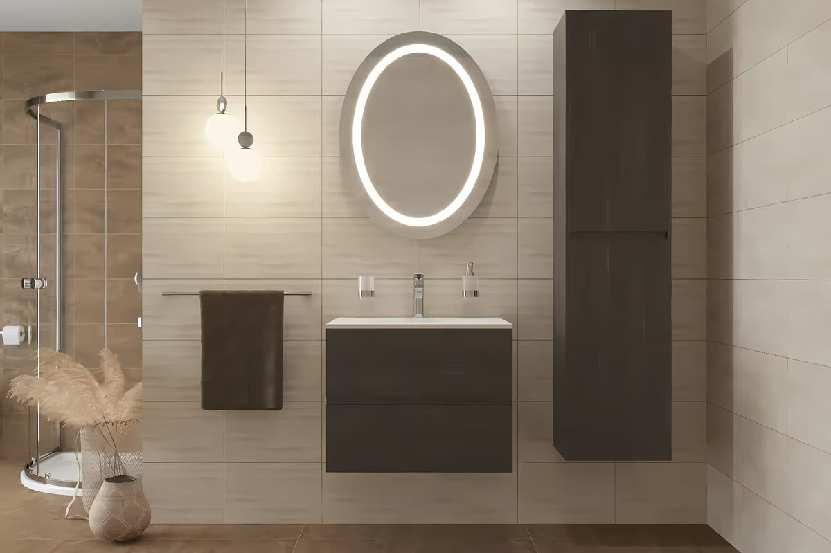 Sieninis rankšluosčio laikiklis SAT Project chromo spalvos, iš chromuoto aliuminio